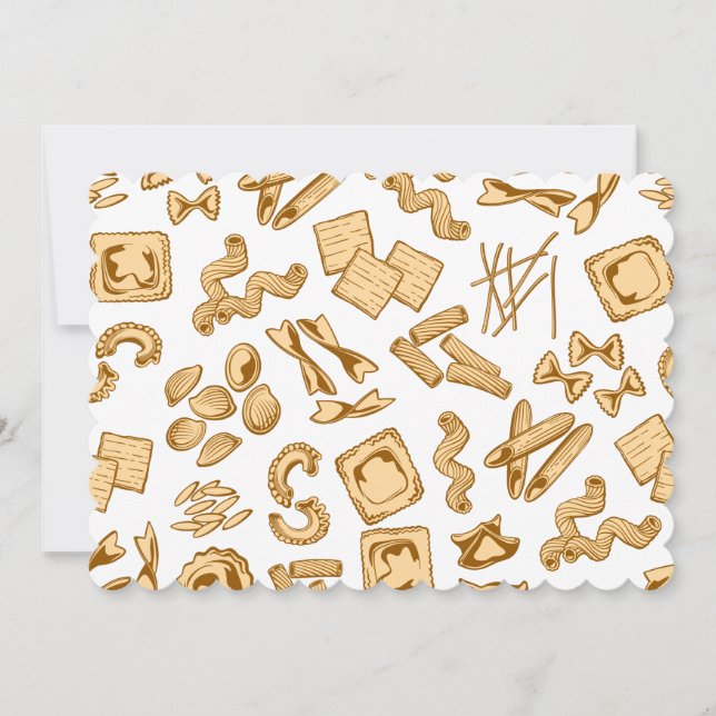 Most Popular Italian Foods & Dishes, Risotto , Piz Holiday Card (Front)