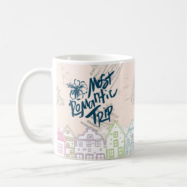 Most romantic trip Porto Coffee Mug (Left)