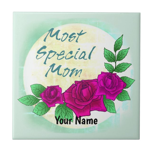 Most Special Mum  Tile (Front)