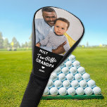 Most Tee-Riffic GRANDPA Personalised Golfer Photo Golf Head Cover<br><div class="desc">Most Tee-Riffic Grandpa! ... Two of your favourite things, golf and your grandkids ! Now you can take them with you as you play 18 holes . Customise these golf head covers with your grandchild's favourite photo and name. Great gift to all golf granddads and golf lovers, dads from the...</div>