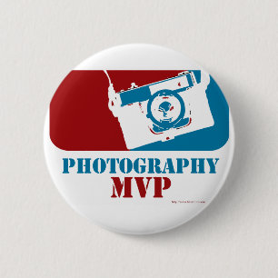 Most Valuable Photographer 6 Cm Round Badge