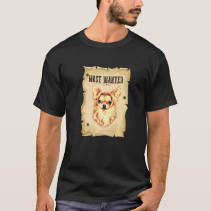 Most Wanted Chihuahua Dog's Costume T-Shirt