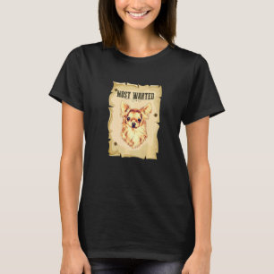Most Wanted Chihuahua Dog's Costume T-Shirt