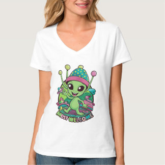 Most welcome alien design T-Shirt