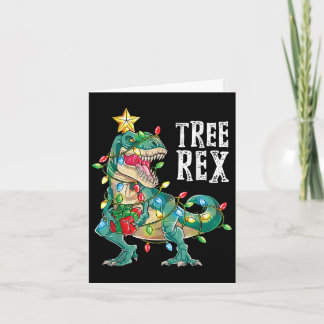 Most Wonderful Christmas Co Dinosaur Christmas Tre Card