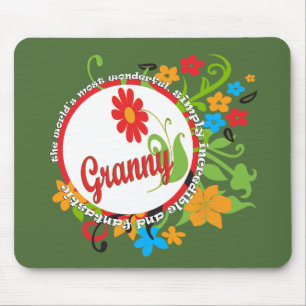 Most Wonderful Simply Incredible Fantastic Granny Mouse Pad