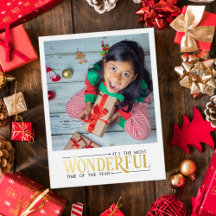 Most wonderful time kid photo fun Christmas