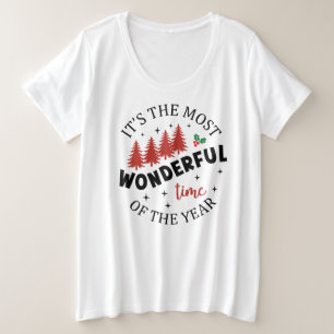 Most Wonderful Time of The Year Christmas-69991 Plus Size T-Shirt
