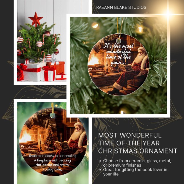 Most Wonderful Time of the Year Christmas Ornament (Creator Uploaded)