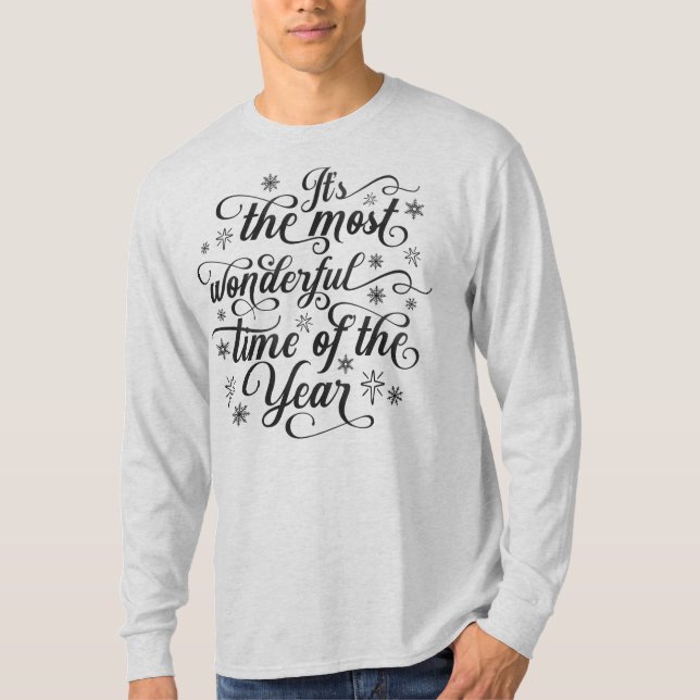 Most Wonderful Time of the Year | Sleeve Shirt (Front)
