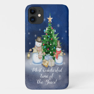 Most Wonderful Time of the Year snowmen Case-Mate iPhone Case
