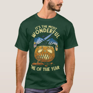 MOST WONDERFUL TIME OF YEAR JackOLantern Halloween T-Shirt