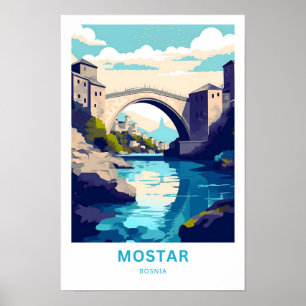Mostar Bosnia Travel Print