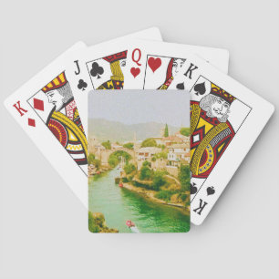 Mostar City - Bosnia and Herzegovina Playing Cards