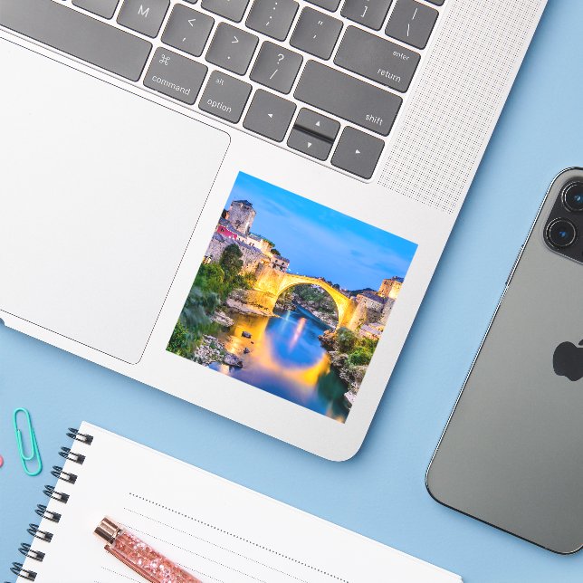 Mostar  from Bosnia Herzegovina (Laptop w/ iPhone)