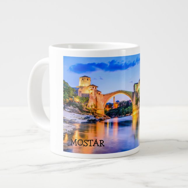 Mostar Large Coffee Mug (Front Left)