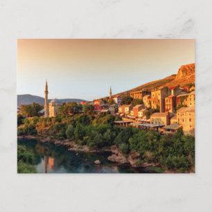 Mostar old city, Bosnia and Herzegovina Postcard