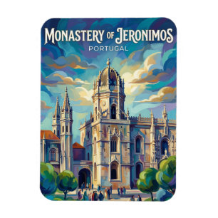 Mosteiro do Jerónimos Portugal Magnet