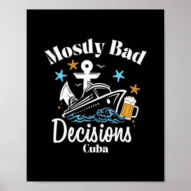 Mostly D Decisions Cu Spring Break  Poster (Front)