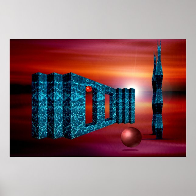 Mostly Harmless Poster (Front)