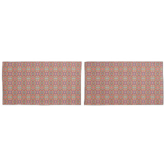 Mostly pink floral pattern design pillowcase