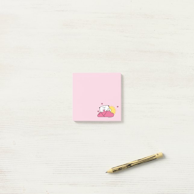 Mostropi  Opi and Kipi Valentín Post-it Notes (On Desk)