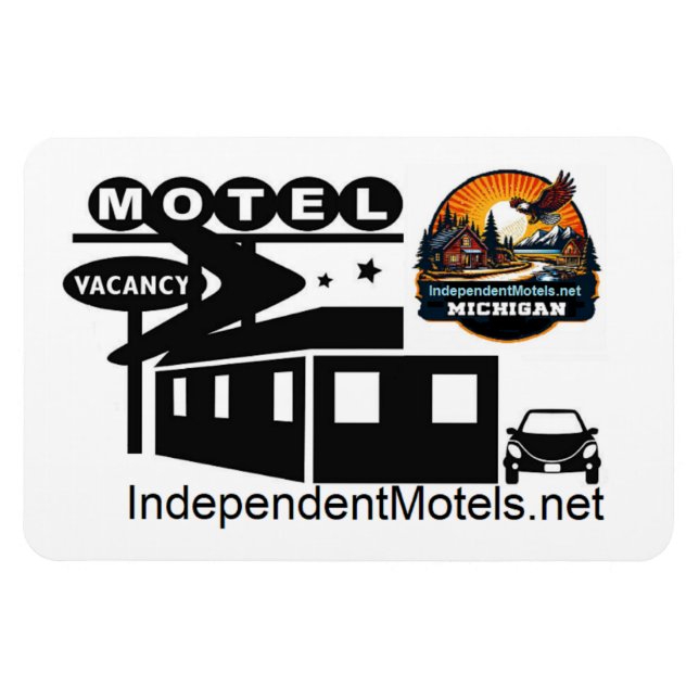 Motel List Refrigerator Magnet (Horizontal)