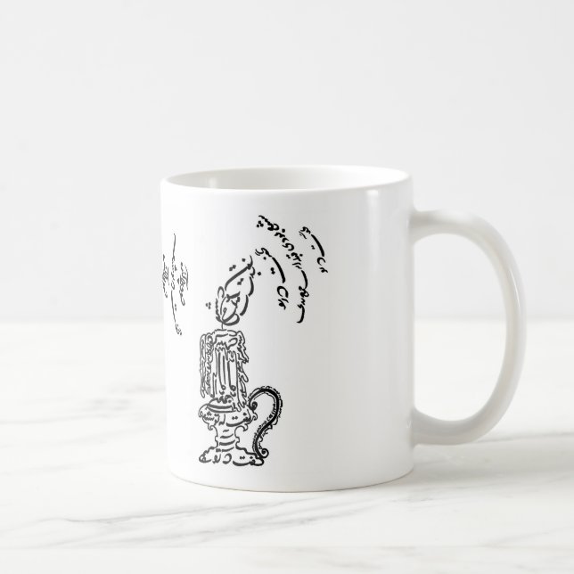 Moth and Flame Rumi Mug (Right)