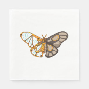 Moth Butterfly Dragonfly Insect Napkin