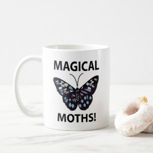 Moth Butterfly Magical Moths Coffee Mug