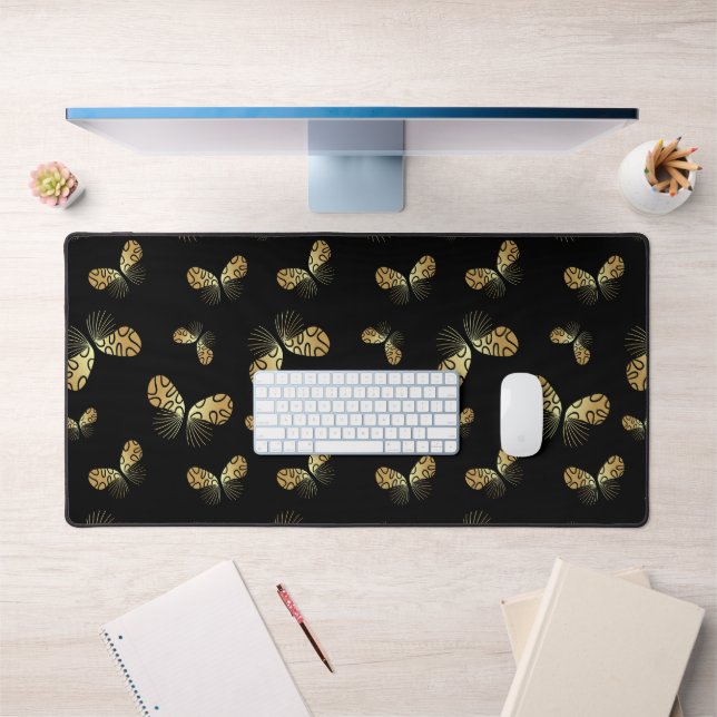 Moth Butterfly Pattern Desk Mat (Office 1)