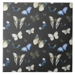 Moth Butterfly Pattern Tile