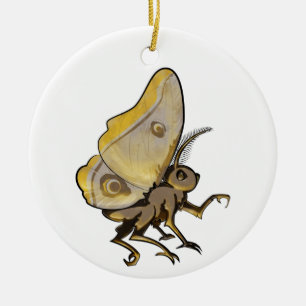 Moth Ceramic Tree Decoration