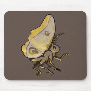 Moth Mouse Pad