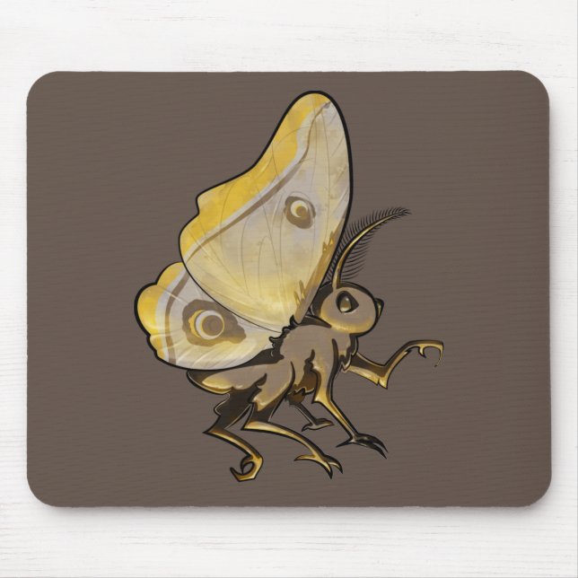 Moth Mouse Pad (Front)
