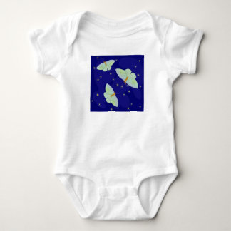 Moth Sky Baby Bodysuit