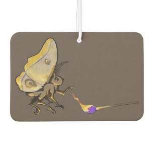 Moth to a Flame Car Air Freshener