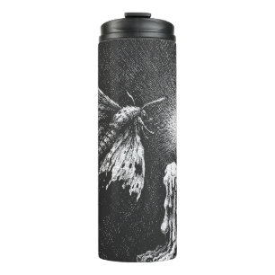 Moth to the Flame — by BurnsInHell Thermal Tumbler