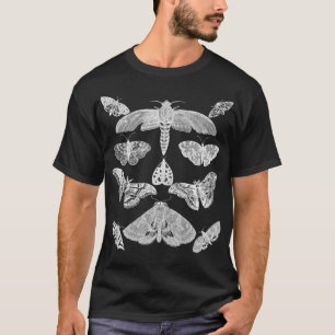 Moth Vintage Insect Illustration Bug Print Collec T-Shirt