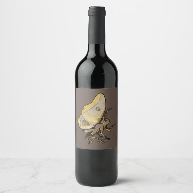 Moth Wine Label (Front)