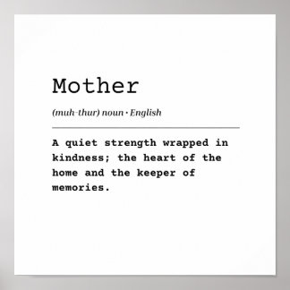 Mother – A Quiet Strength Poster