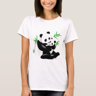 Mother and baby pandas T-Shirt