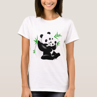 Mother and baby pandas T-Shirt