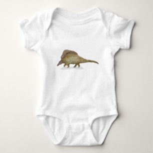Mother and baby pangolin baby one-piece bodysuit