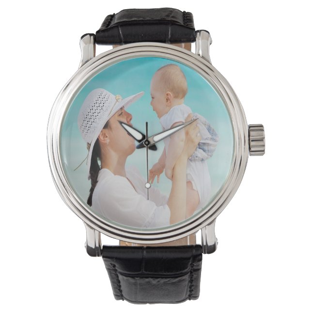 Mother and baby photo watch (Front)