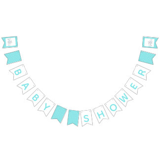 Mother And Baby White Bear Baby Shower Bunting