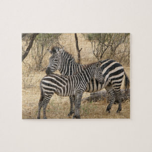 Mother and Baby Zebra Puzzle