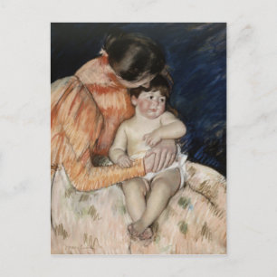 Mother and Child, 1890s Postcard
