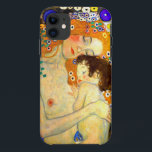 Mother and Child by Gustav Klimt Art Nouveau iPhone 11 Case<br><div class="desc">Mother and Child - detail from The Three Ages of Woman,  a popular painting by Austrian symbolist & art nouveau artist Gustav Klimt from 1905.  Fine art iPhone 5 / 5s cases.</div>