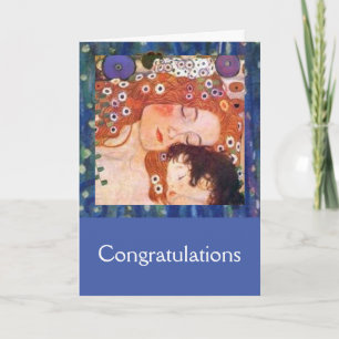 Mother and Child by Klimt Card